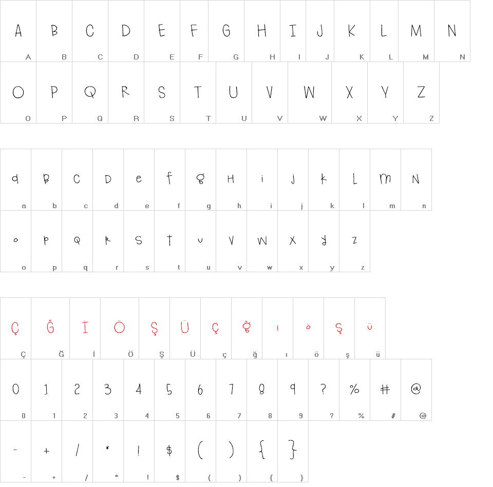 Lingonberry Marmalade font